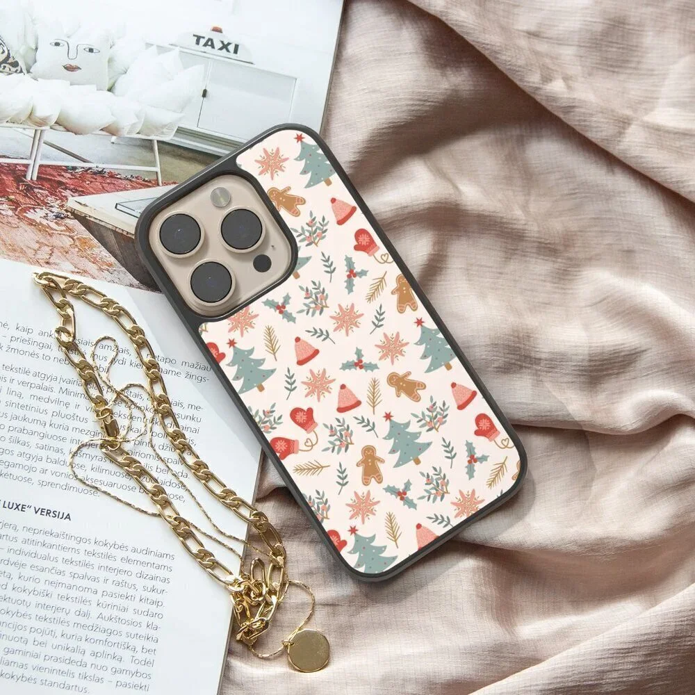 Christmas Phone Cover – iPhone 17, 16 Pro, Galaxy S25, S24, S24 Ultra, Pixel 9